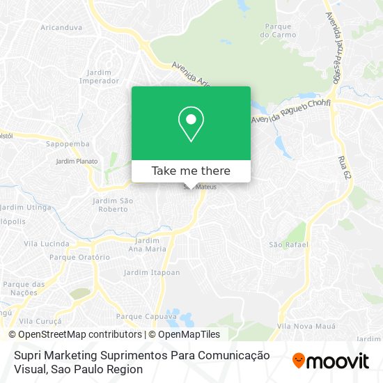 Supri Marketing Suprimentos Para Comunicação Visual map