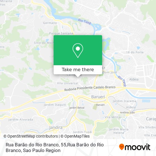 Rua Barão do Rio Branco, 55,Rua Barão do Rio Branco map