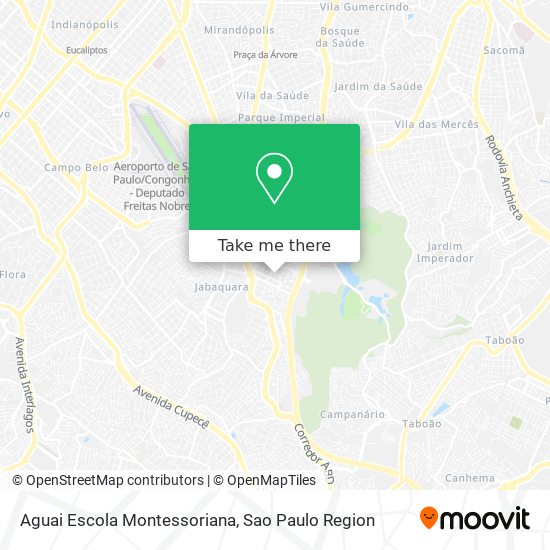 Aguai Escola Montessoriana map