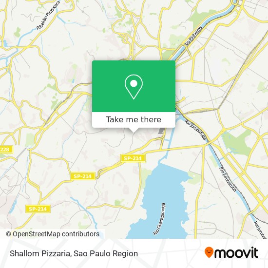 Shallom Pizzaria map
