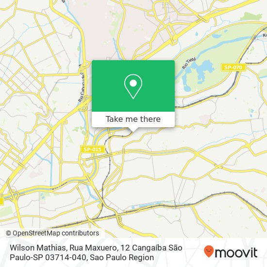 Wilson Mathias, Rua Maxuero, 12 Cangaíba São Paulo-SP 03714-040 map