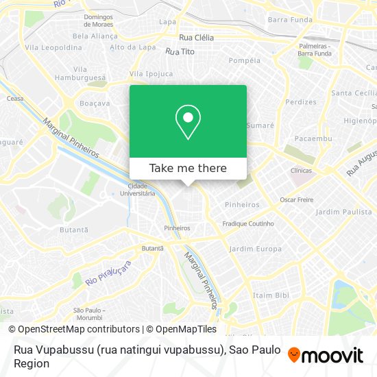 Mapa Rua Vupabussu (rua natingui vupabussu)