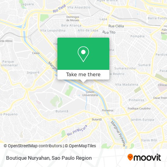 Mapa Boutique Nuryahan