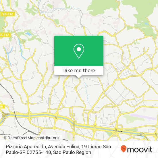 Pizzaria Aparecida, Avenida Eulina, 19 Limão São Paulo-SP 02755-140 map