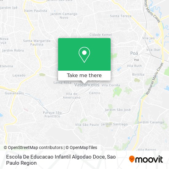 Escola De Educacao Infantil Algodao Doce map