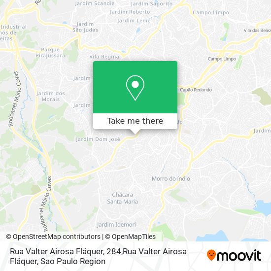 Rua Valter Airosa Fláquer, 284,Rua Valter Airosa Fláquer map