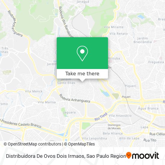 Distribuidora De Ovos Dois Irmaos map