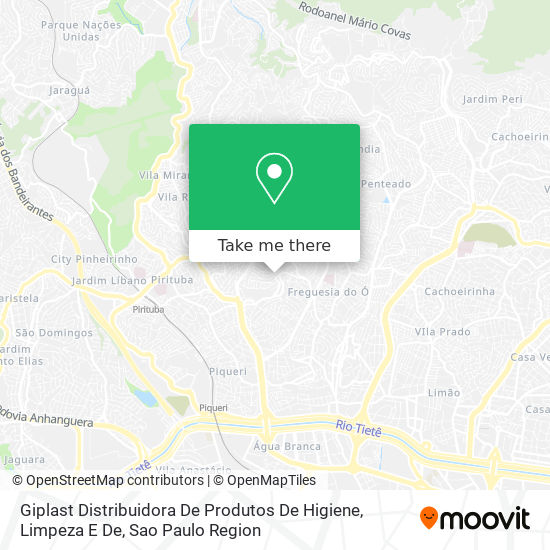 Giplast Distribuidora De Produtos De Higiene, Limpeza E De map