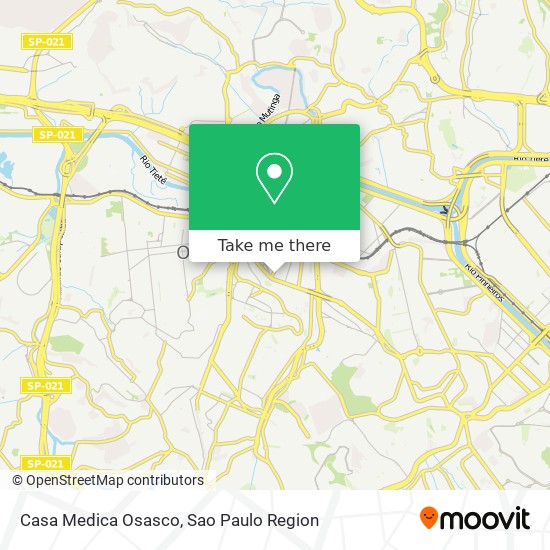 Casa Medica Osasco map