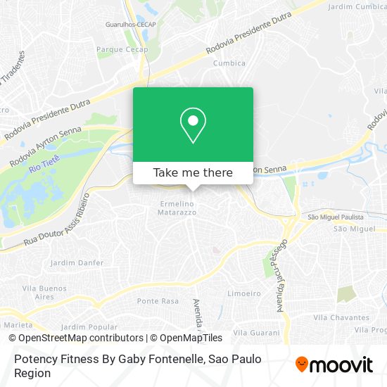 Potency Fitness By Gaby Fontenelle map