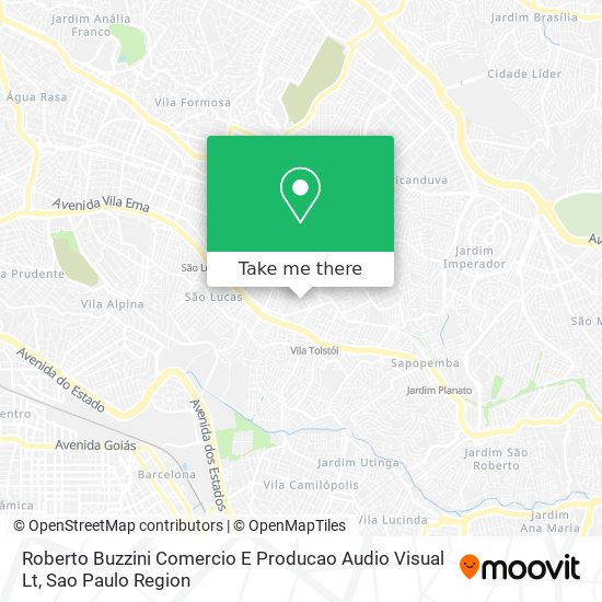 Roberto Buzzini Comercio E Producao Audio Visual Lt map