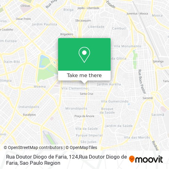 Rua Doutor Diogo de Faria, 124,Rua Doutor Diogo de Faria map