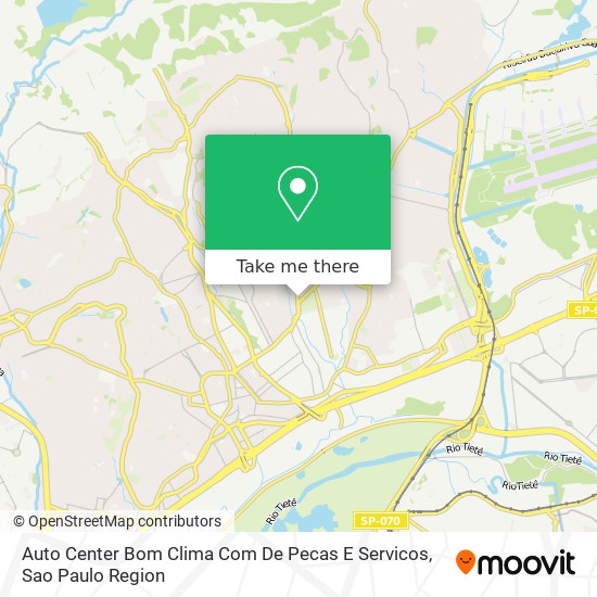 Auto Center Bom Clima Com De Pecas E Servicos map