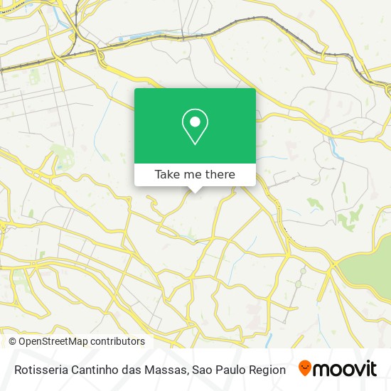 Rotisseria Cantinho das Massas map