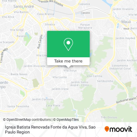 Igreja Batista Renovada Fonte da Agua Viva map