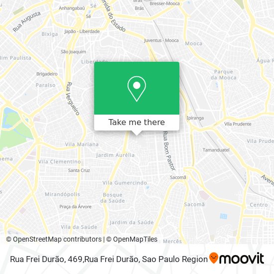 Rua Frei Durão, 469,Rua Frei Durão map