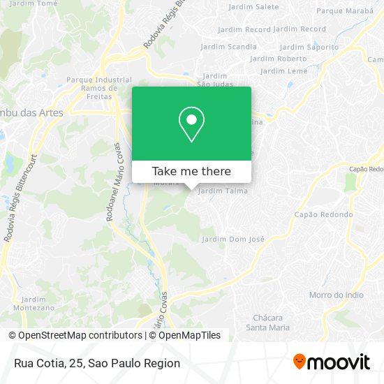 Rua Cotia, 25 map