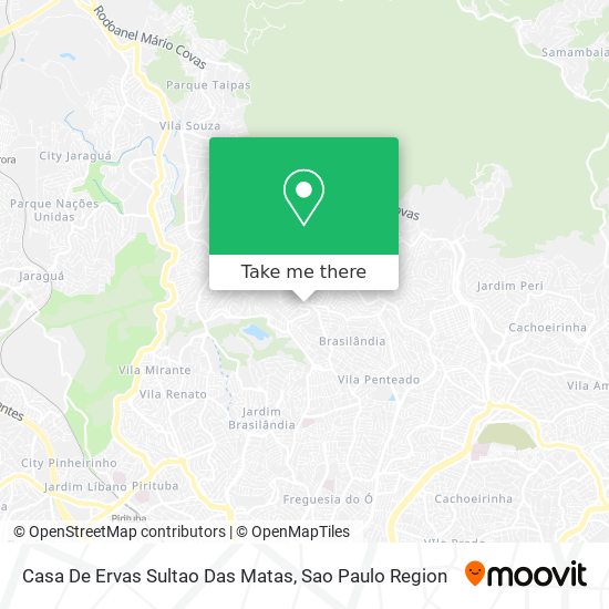 Casa De Ervas Sultao Das Matas map