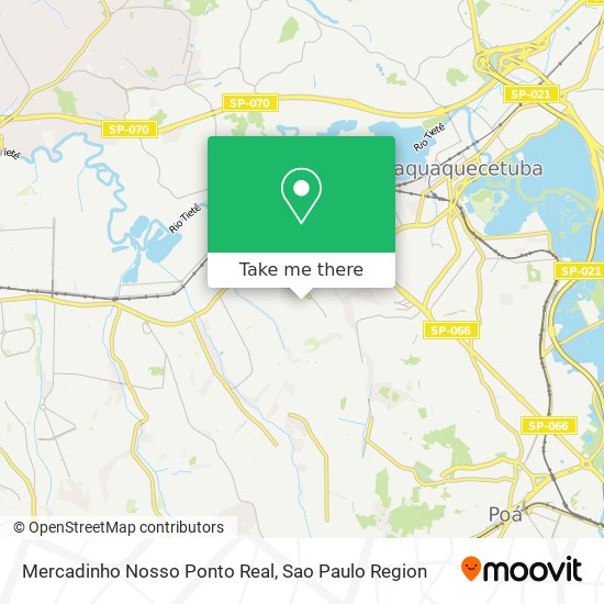 Mercadinho Nosso Ponto Real map