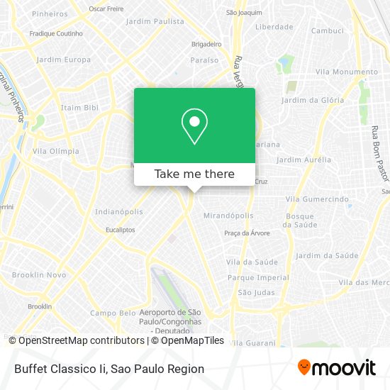 Buffet Classico Ii map