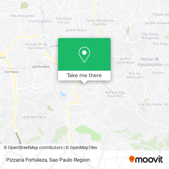 Pizzaria Fortaleza map