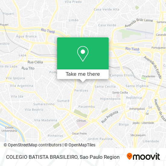 COLEGIO BATISTA BRASILEIRO map