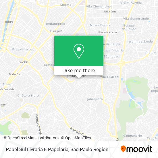 Papel Sul Livraria E Papelaria map