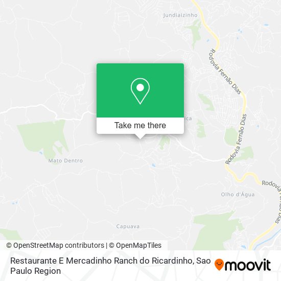 Restaurante E Mercadinho Ranch do Ricardinho map