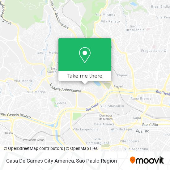 Casa De Carnes City America map