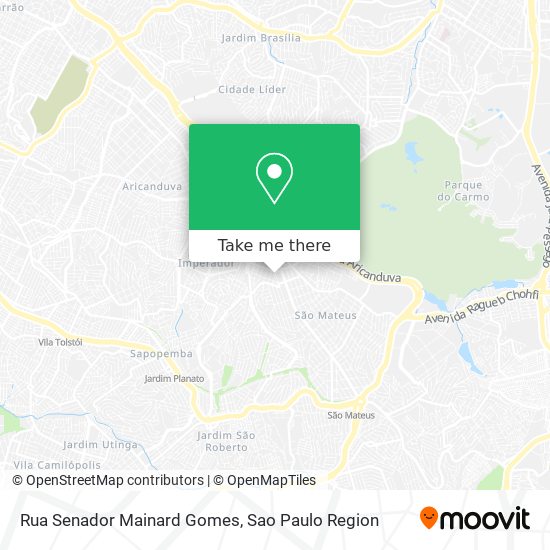 Rua Senador Mainard Gomes map