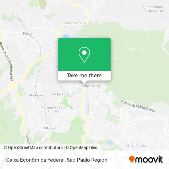 Caixa Econômica Federal map