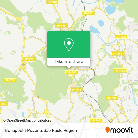 Mapa Bonappetit Pizzaria