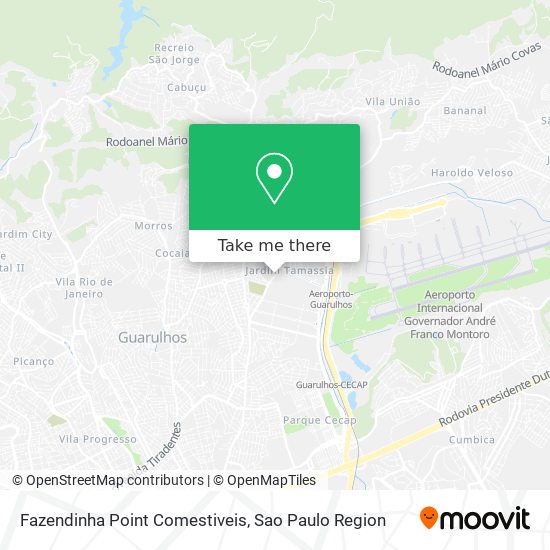 Fazendinha Point Comestiveis map