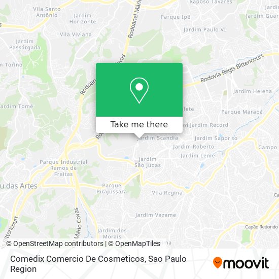 Comedix Comercio De Cosmeticos map