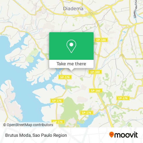 Brutus Moda map