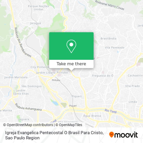 Mapa Igreja Evangelica Pentecostal O Brasil Para Cristo