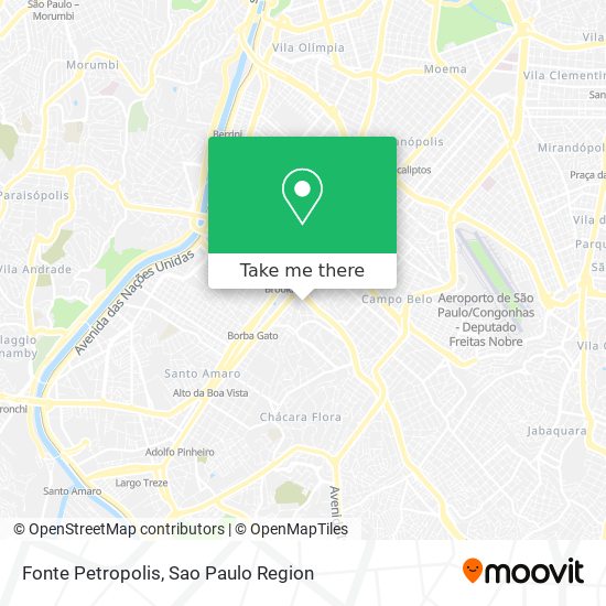 Mapa Fonte Petropolis