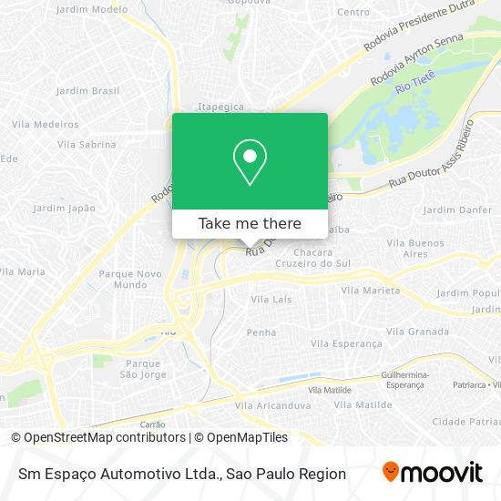 Sm Espaço Automotivo Ltda. map