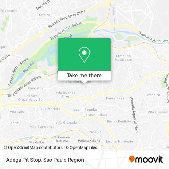 Mapa Adega Pit Stop