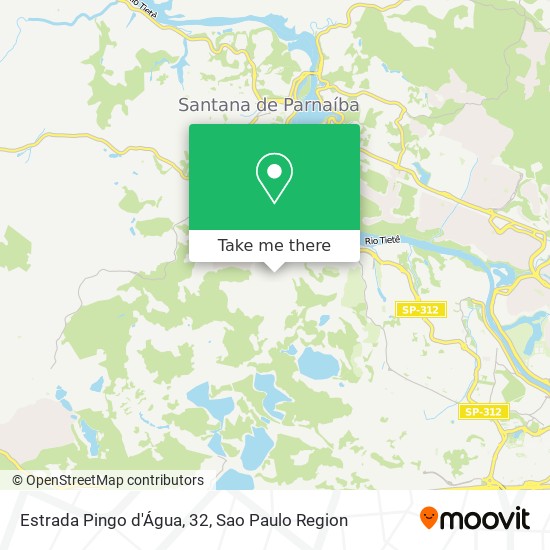 Mapa Estrada Pingo d'Água, 32