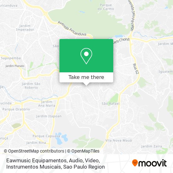 Eawmusic Equipamentos, Audio, Video, Instrumentos Musicais map