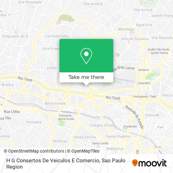 H G Consertos De Veiculos E Comercio map