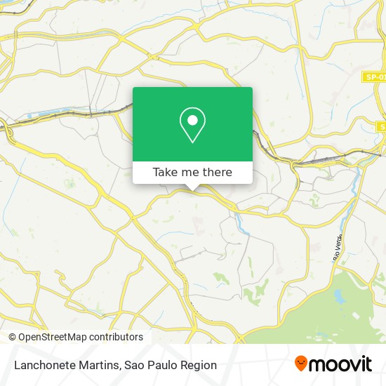 Lanchonete Martins map