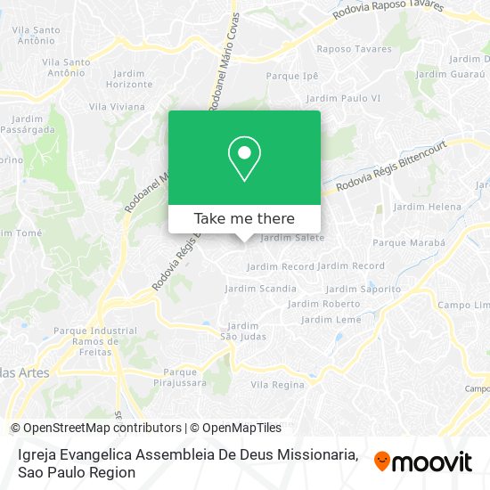 Igreja Evangelica Assembleia De Deus Missionaria map