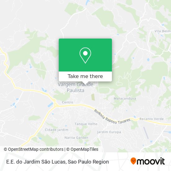 E.E. do Jardim São Lucas map