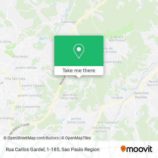 Rua Carlos Gardel, 1-185 map