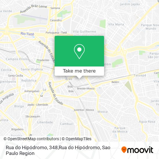 Rua do Hipódromo, 348,Rua do Hipódromo map