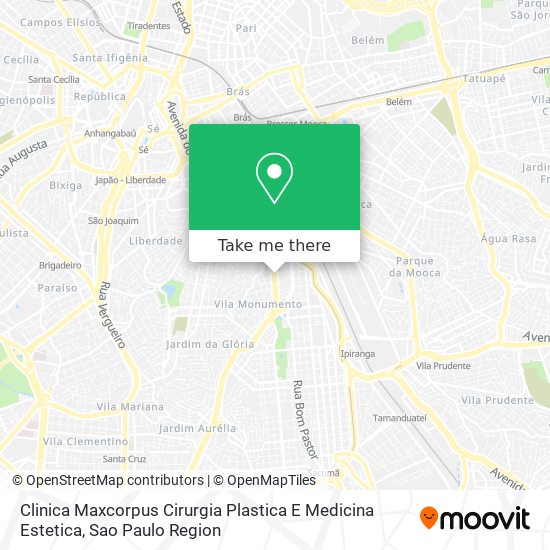 Mapa Clinica Maxcorpus Cirurgia Plastica E Medicina Estetica