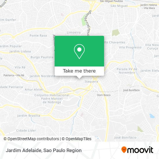 Mapa Jardim Adelaide