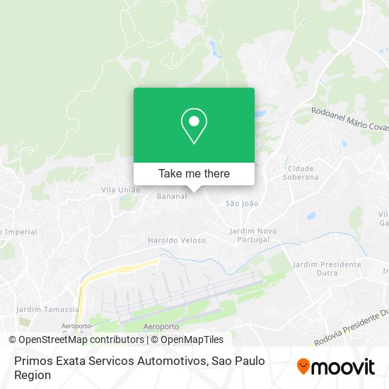 Primos Exata Servicos Automotivos map